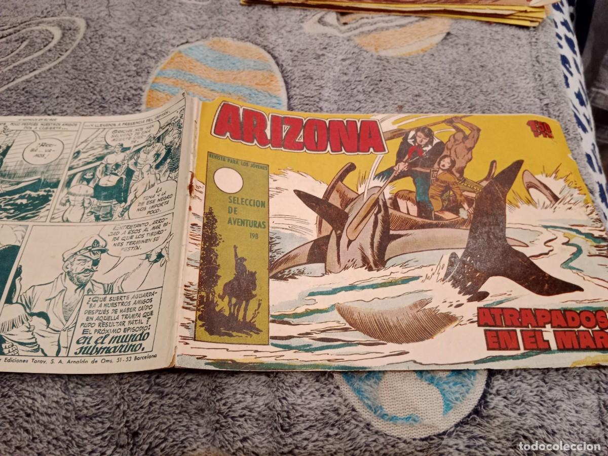 Tebeos: ARIZONA N&ordm;36 ATRAPADOS EN EL MAR - EDICIONES TORAY 1960 - ORIGINAL