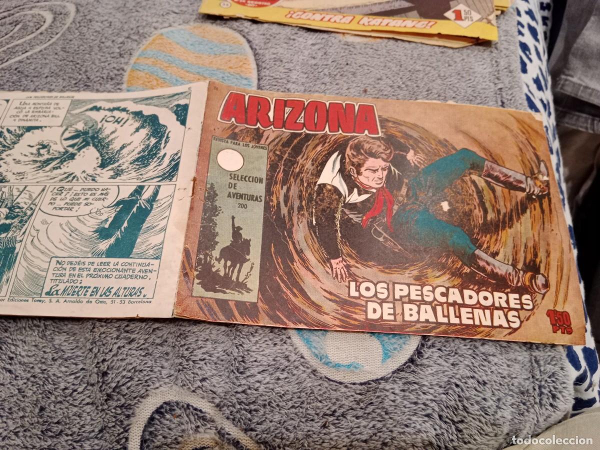 Tebeos: ARIZONA N&ordm;38 LOS PESCADORES DE BALLENAS - EDICIONES TORAY 1960 - ORIGINAL