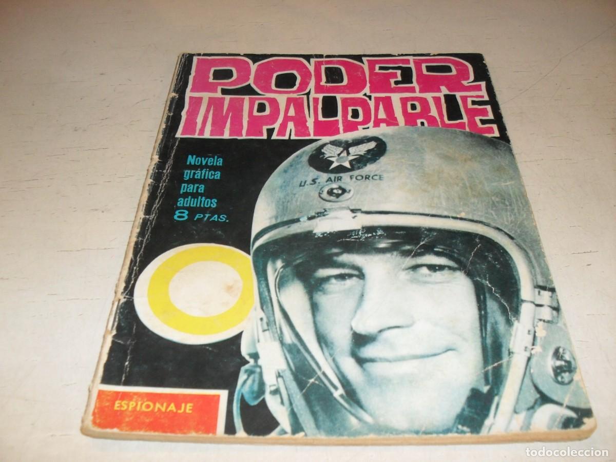 Tebeos: ESPIONAJE N&ordm; 6,PODER IMPALPABLE,DE PIZARRO,DE 72.TORAY,1965