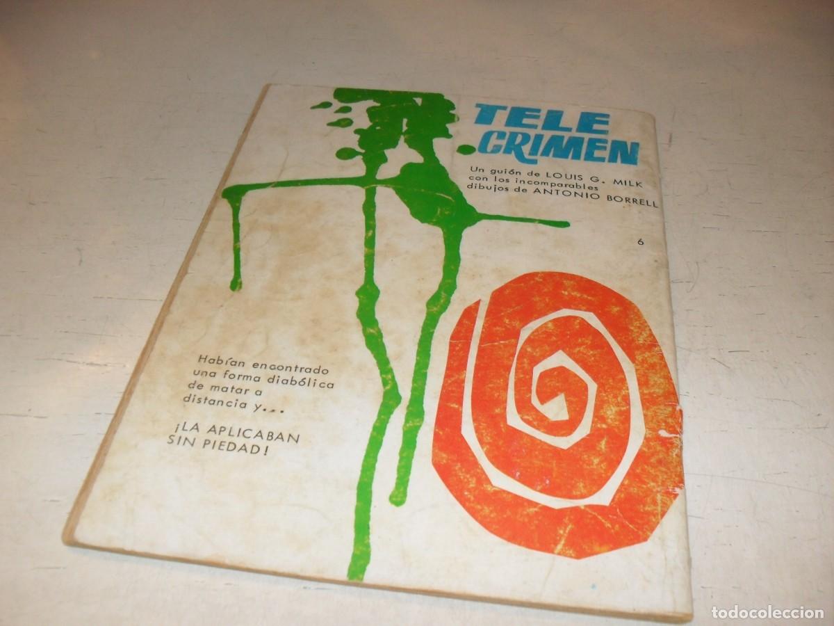 Tebeos: ESPIONAJE N&ordm; 6,PODER IMPALPABLE,DE PIZARRO,DE 72.TORAY,1965 - Foto 2