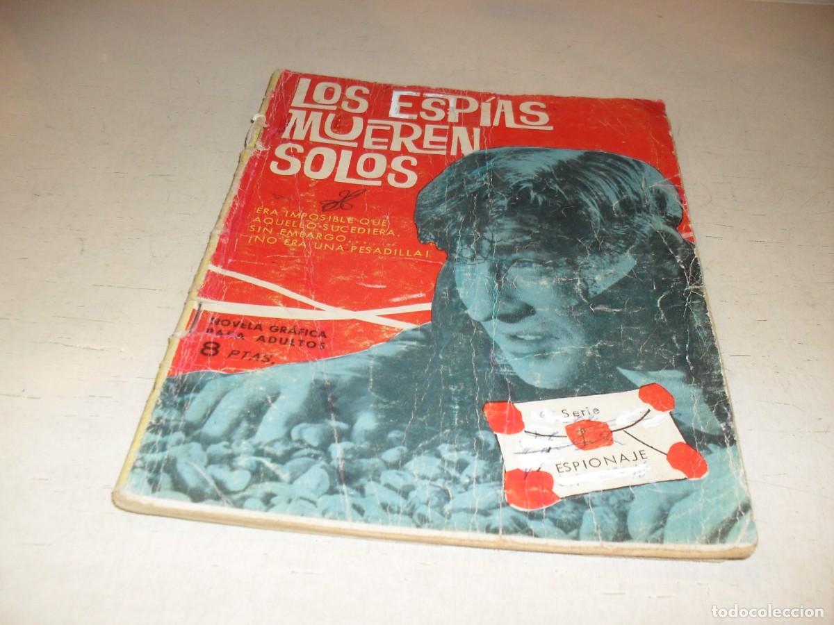 Tebeos: ESPIONAJE N&ordm; 1,EL 1&ordm;,LOS ESPIAS MUEREN SOLOS,DE HUESCAR,DE 72.TORAY,1965