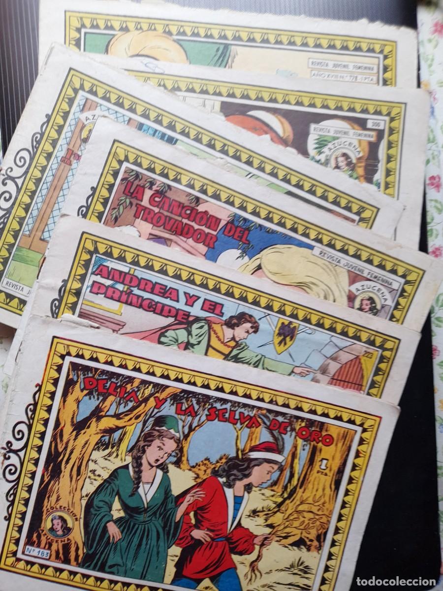 Tebeos: 6 Comic COLECCI&Oacute;N AZUCENA n&uacute;m. 183, 223, 277, 281, 300 y 778. Ediciones TORAY.