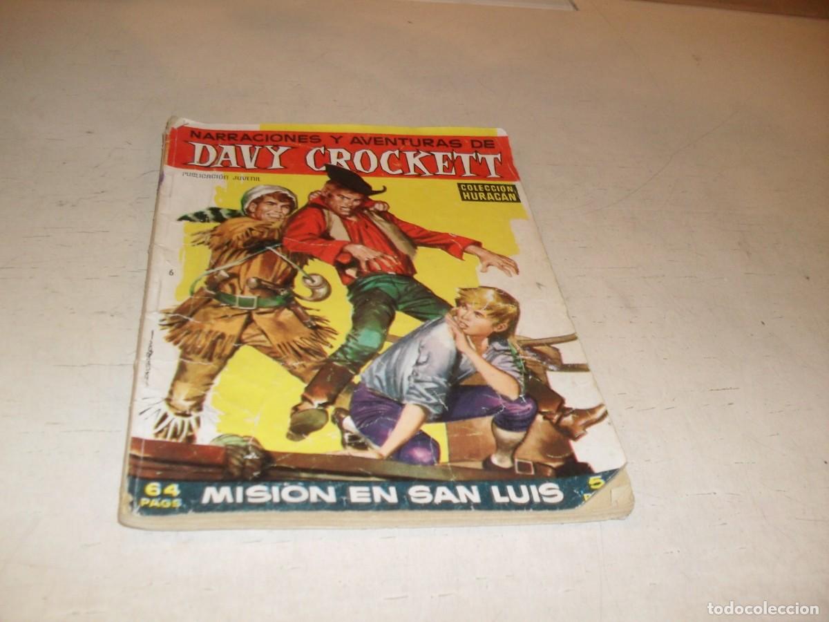 Tebeos: COLECCION HURACAN N&ordm; 2,DE 12,DAVY CROCKETT:MISION EN SAN LUIS.TORAY,1958