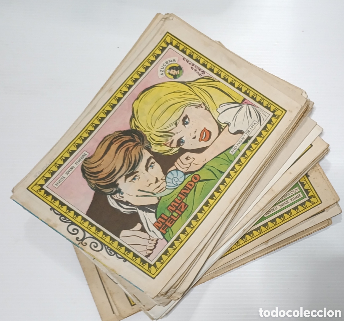 Tebeos: Lote de 36 Revista juvenil Azucenas