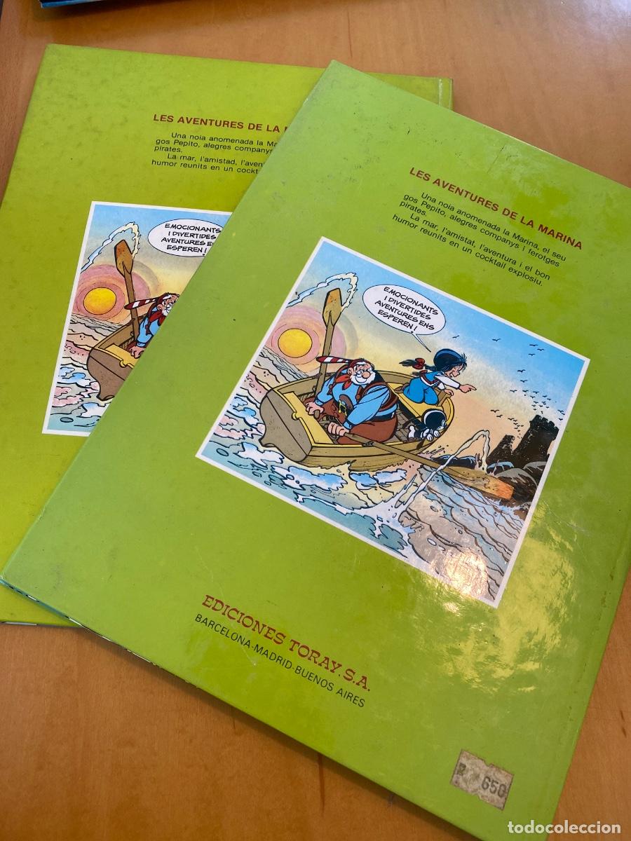 Tebeos: LES AVENTURES DE MARINA TORAY 2 VOL. COMPLETA - Foto 2