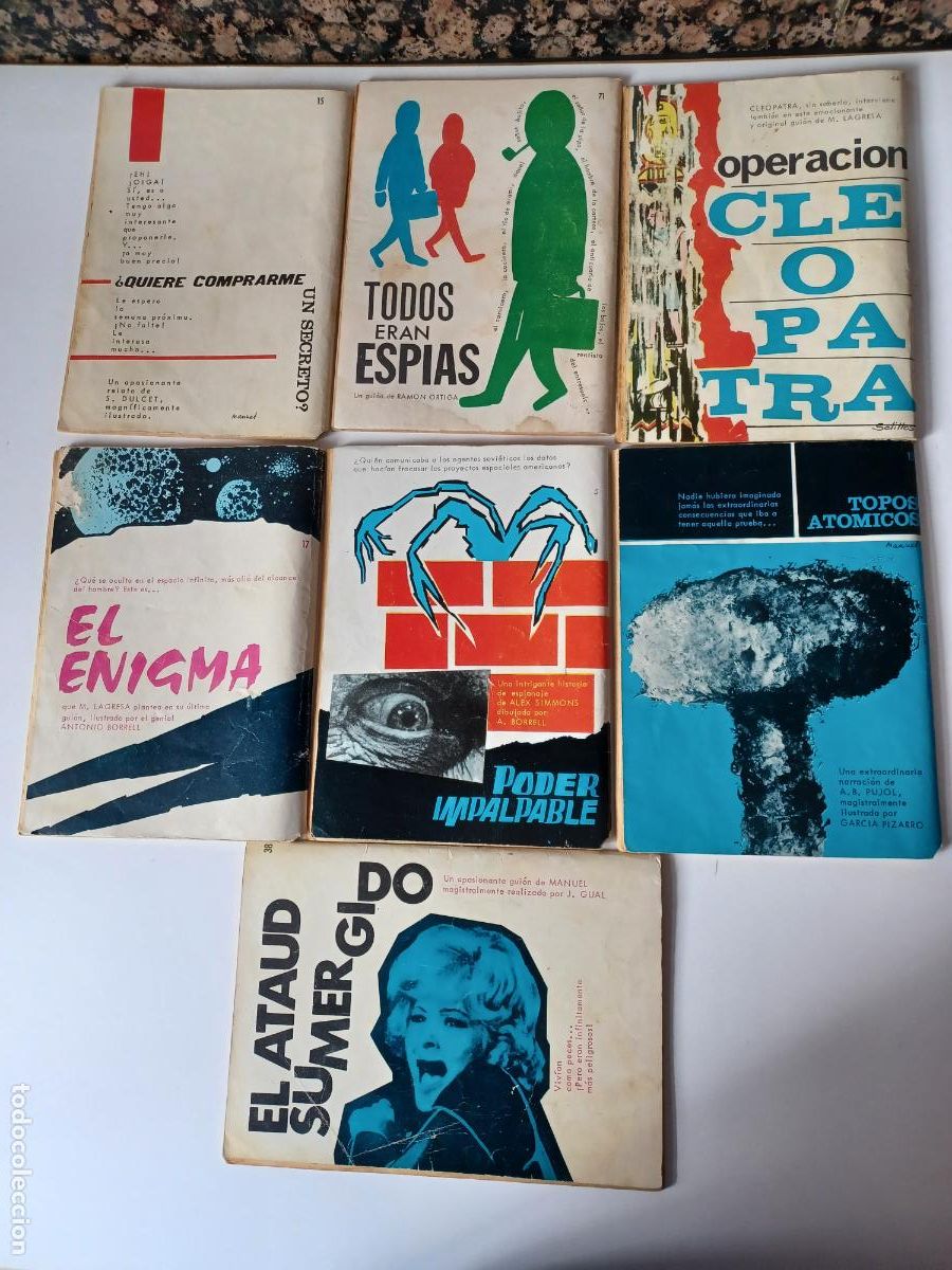 Tebeos: ESPIONAJE (TORAY) 5 , 13 , 15 , 17 , 38 , 44 , 71 - Foto 2