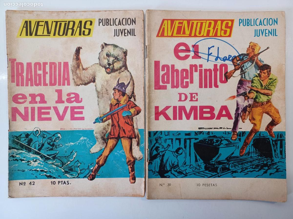 Tebeos: AVENTURAS (TORAY) 39 , 42 - Foto 1