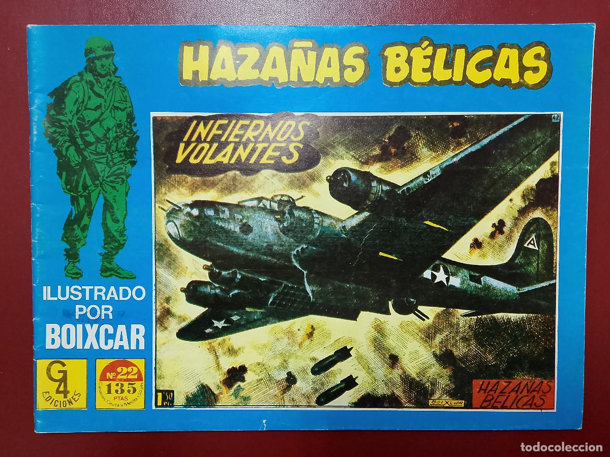 Tebeos: Boixcar: Haza&ntilde;as b&eacute;licas n&ordm; 22. Infiernos volantes; Abismos mortales