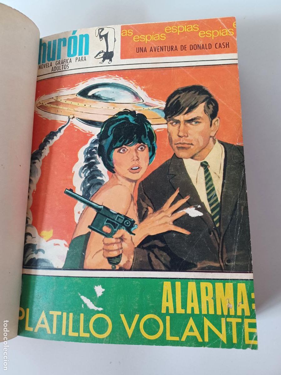 Tebeos: HURON TOMO CON 8 NOVELAS GR&Aacute;FICAS EDICIONES TORAY - Foto 4