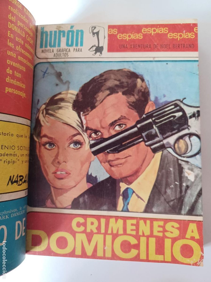 Tebeos: HURON TOMO CON 8 NOVELAS GR&Aacute;FICAS EDICIONES TORAY - Foto 6