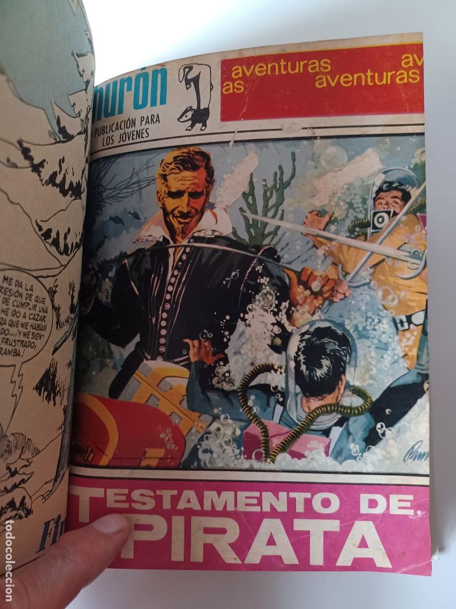 Tebeos: HURON TOMO CON 8 NOVELAS GR&Aacute;FICAS EDICIONES TORAY - Foto 10