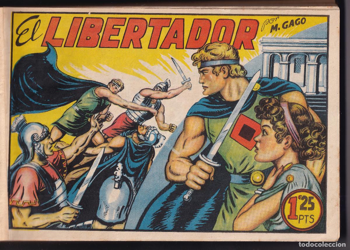 Tebeos: EL LIBERTADOR - EL PEQUE&Ntilde;O MOSQUETERO - EL HIJO DEL DIABLO DE LOS MARES. TRES COLECCIONES COMPLETAS.