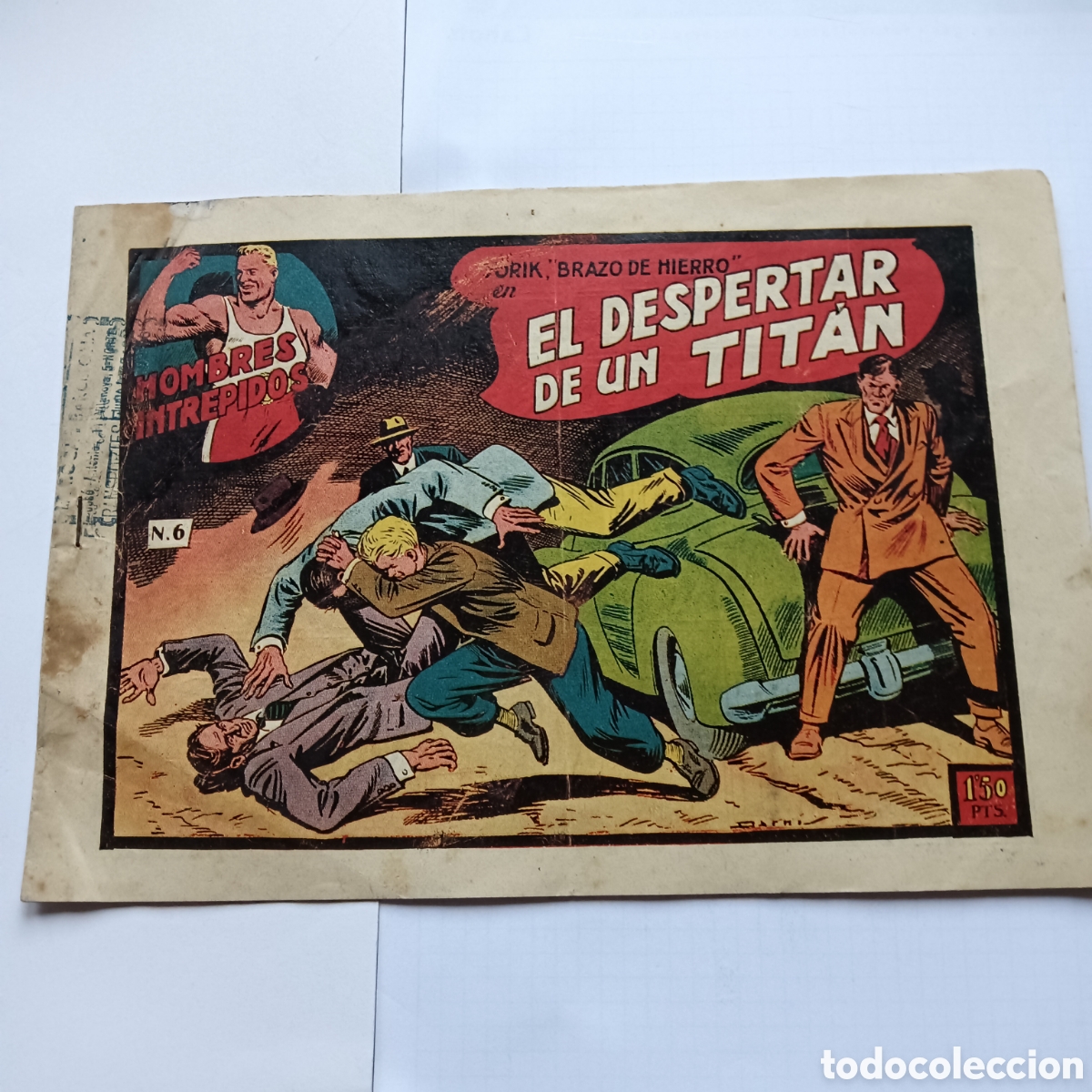 Tebeos: YORIK BRAZO DE HIERRO N&Uacute;M 6 EDI.TORAY ORIGINAL