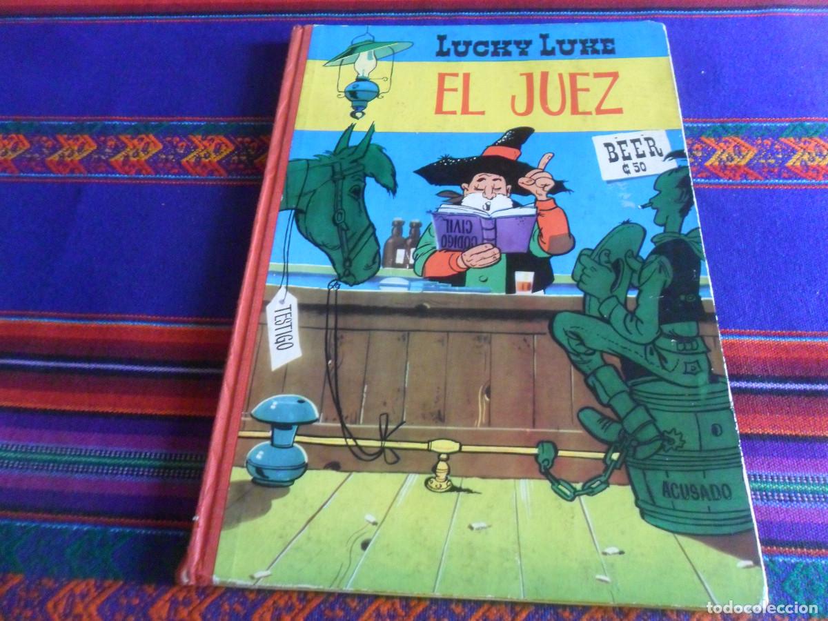 Tebeos: LOTE 2 EJEMPLARES DE LUCKY LUKE EL JUEZ. TORAY 1&ordf; Y 2&ordf; EDICI&Oacute;N 1964 Y 1969.