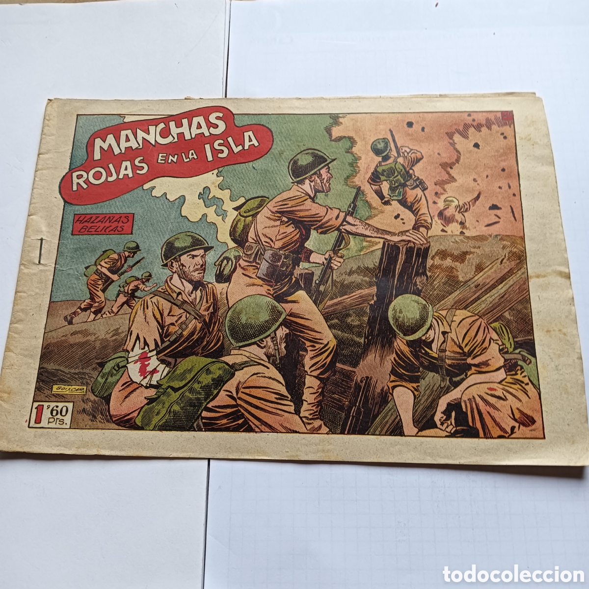 Tebeos: HAZA&Ntilde;AS BELICAS 2 SERIE N&Uacute;M 60 EDI.TORAY ORIGINAL