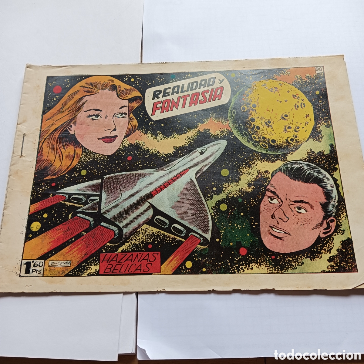 Tebeos: HAZA&Ntilde;AS BELICAS 2 SERIE N&Uacute;M 98 EDI.TORAY ORIGINAL
