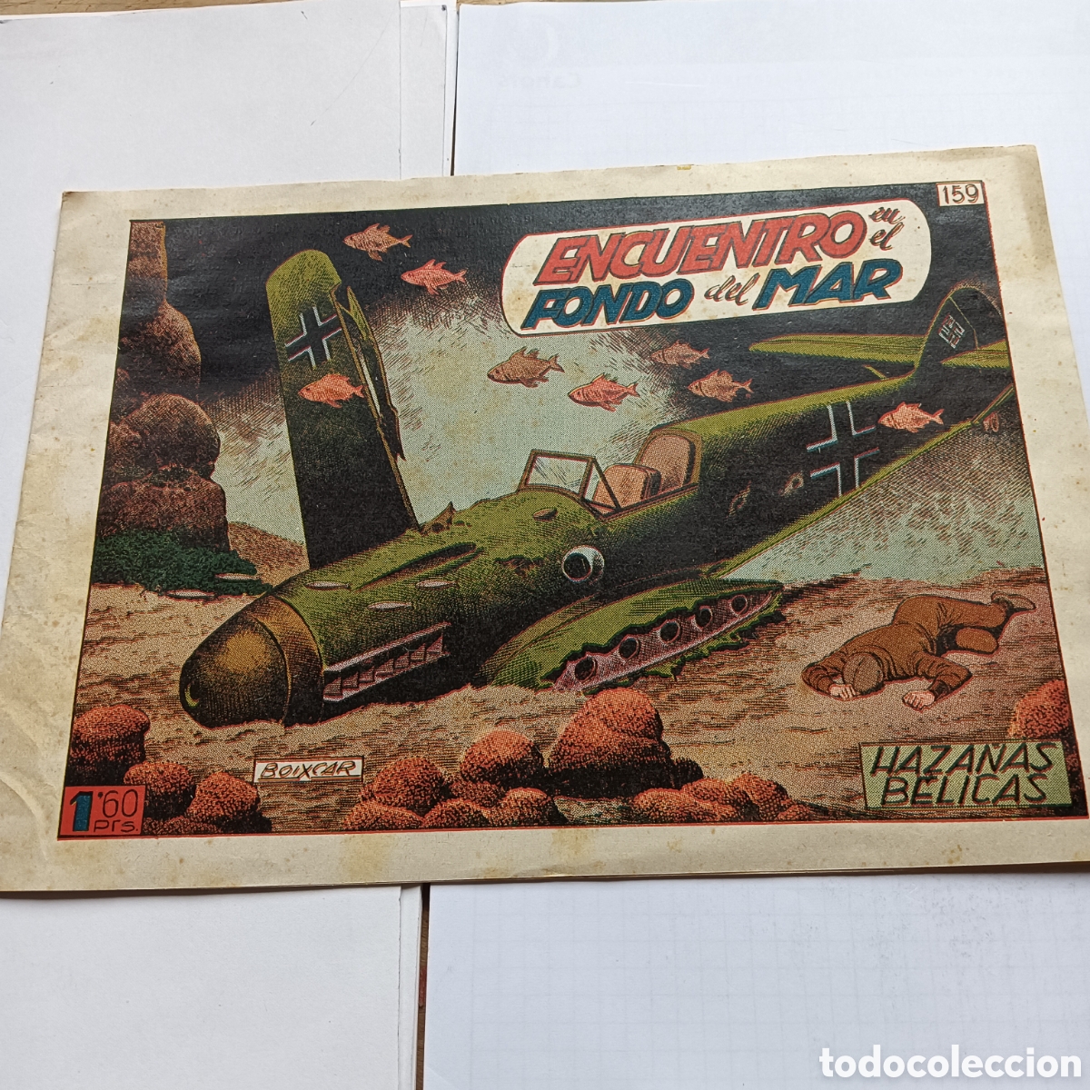 Tebeos: HAZA&Ntilde;AS BELICAS 2 SERIE N&Uacute;M 159 EDI.TORAY ORIGINAL