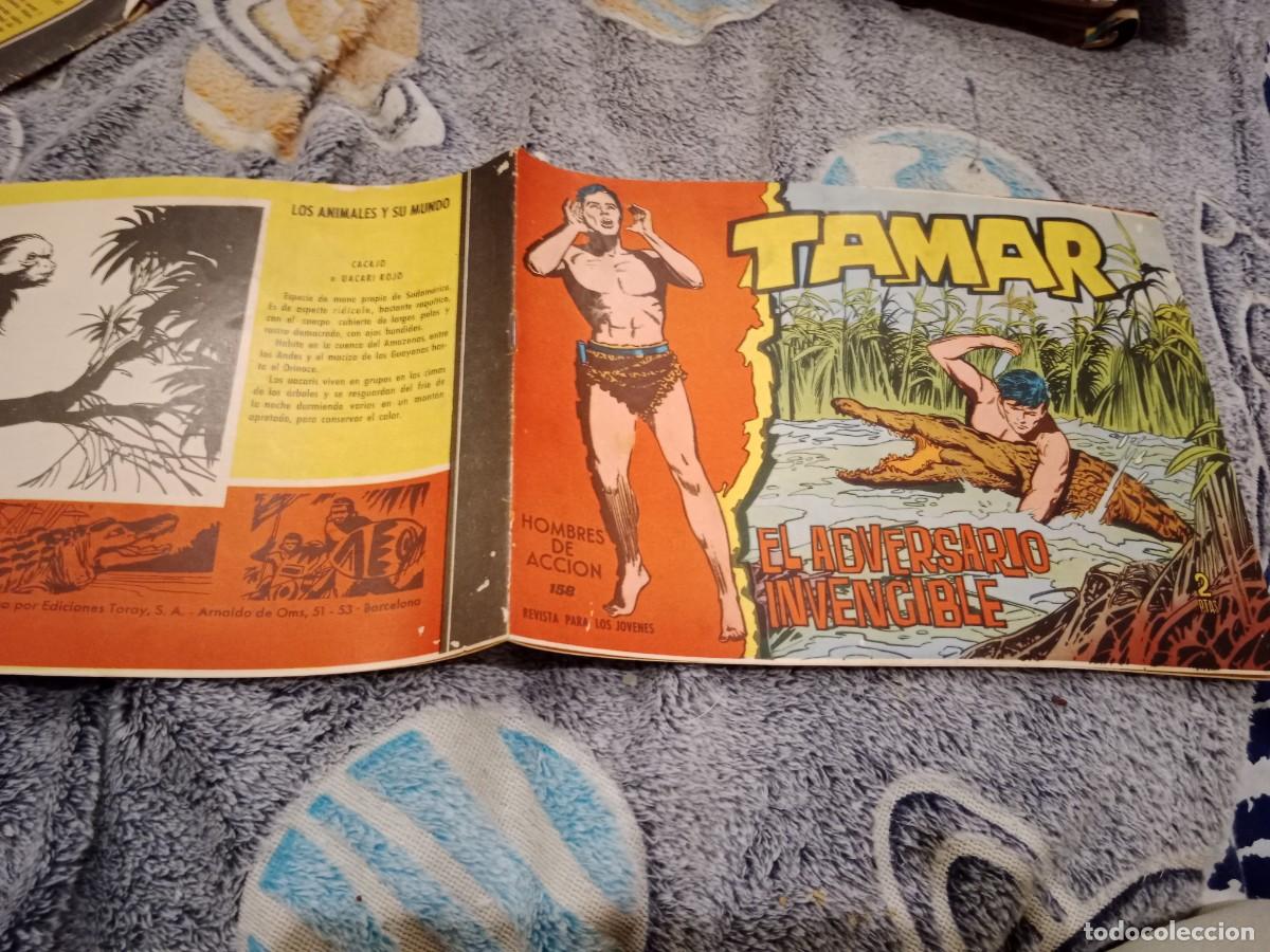 Tebeos: TAMAR N&ordm; 164 - EL ADVERSARIO INVECIBLE - EDICIONES TORAY 1964 - ORIGINAL
