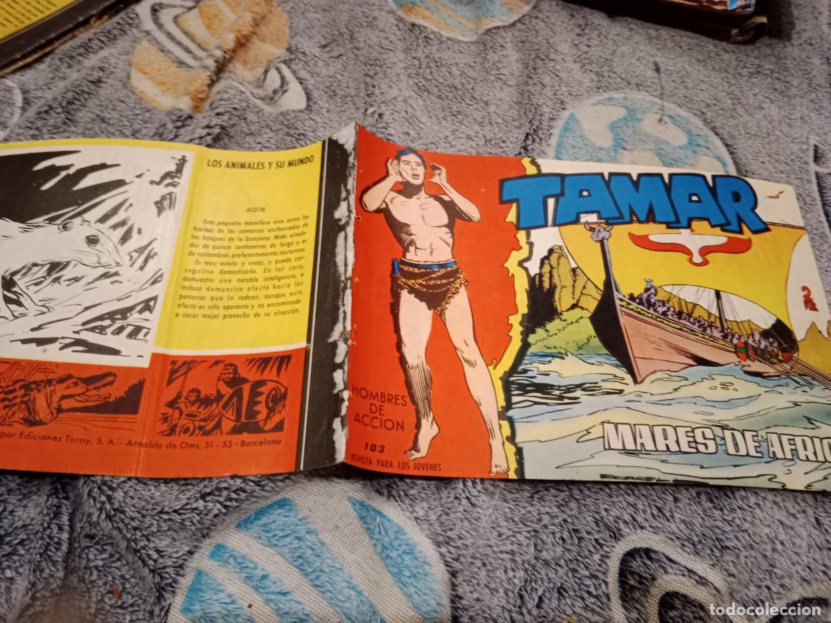 Tebeos: TAMAR N&ordm; 103 MARES DE AFRICA - EDICIONES TORAY 1963 - ORIGINAL