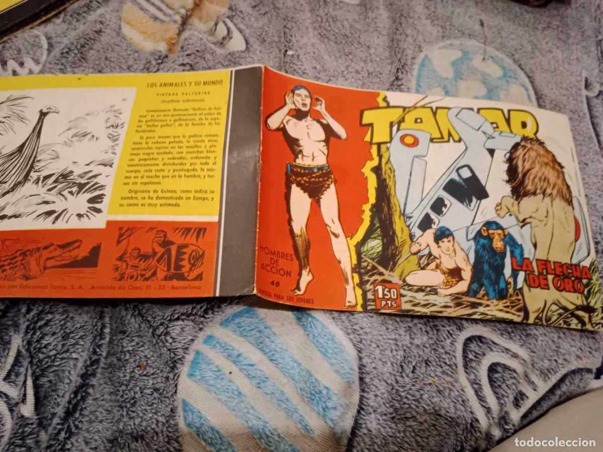 Tebeos: TAMAR N&ordm; 40 LA FLECHA DE ORO - EDICIONES TORAY 1962 - ORIGINAL - Foto 1