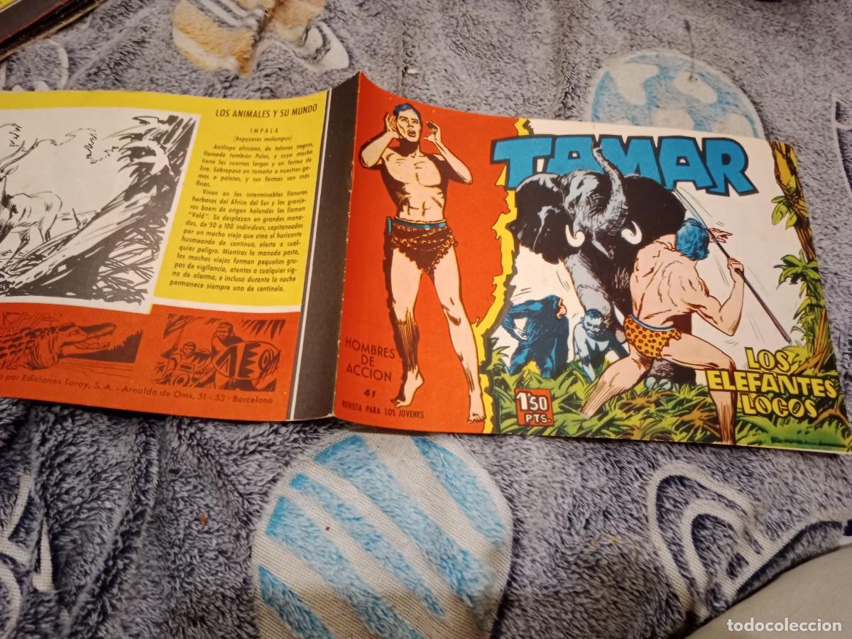 Tebeos: TAMAR N&ordm; 41 LOS ELEFANTES LOCOS - EDICIONES TORAY 1962 - ORIGINAL