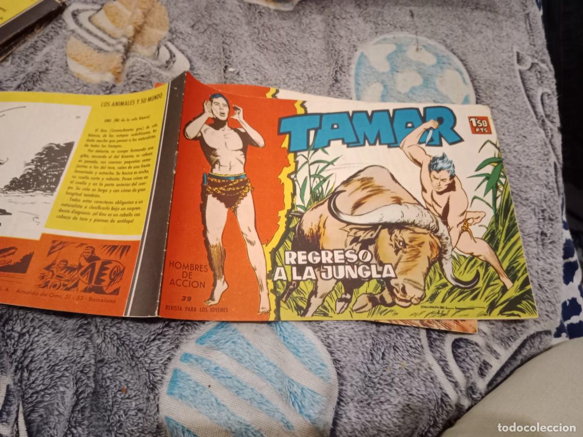 Tebeos: TAMAR N&ordm; 39 REGRESO A LA JUNGLA - EDICIONES TORAY 1962 - ORIGINAL
