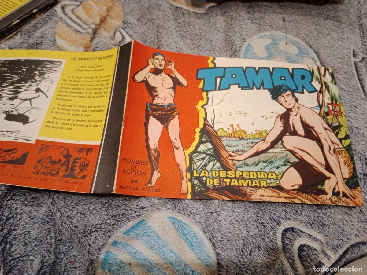 Tebeos: TAMAR N&ordm; 38 LA DESPEDIDA DE TAMAR - EDICIONES TORAY 1962 - ORIGINAL