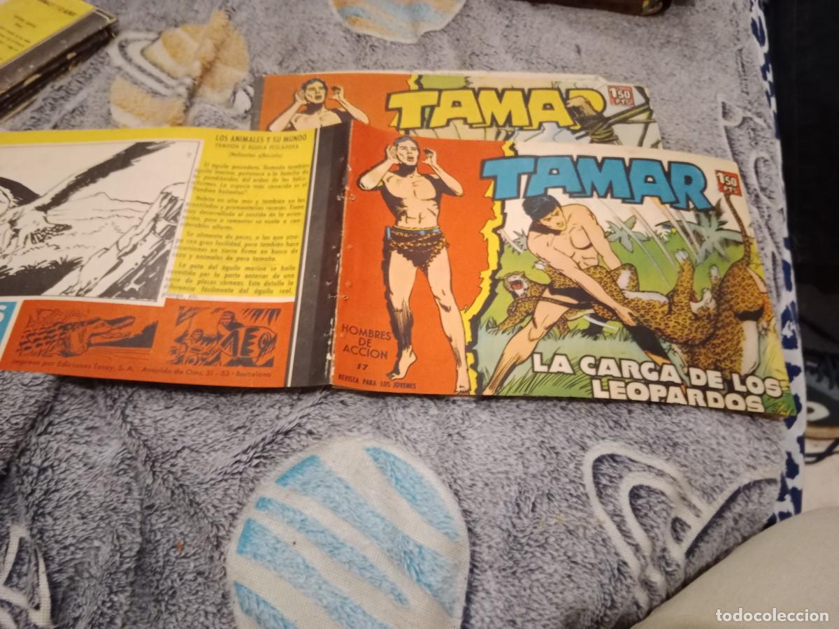 Tebeos: TAMAR N&ordm; 17 LA CARGA DE LOS LEOPARDOS - EDICIONES TORAY 1961 - ORIGINAL