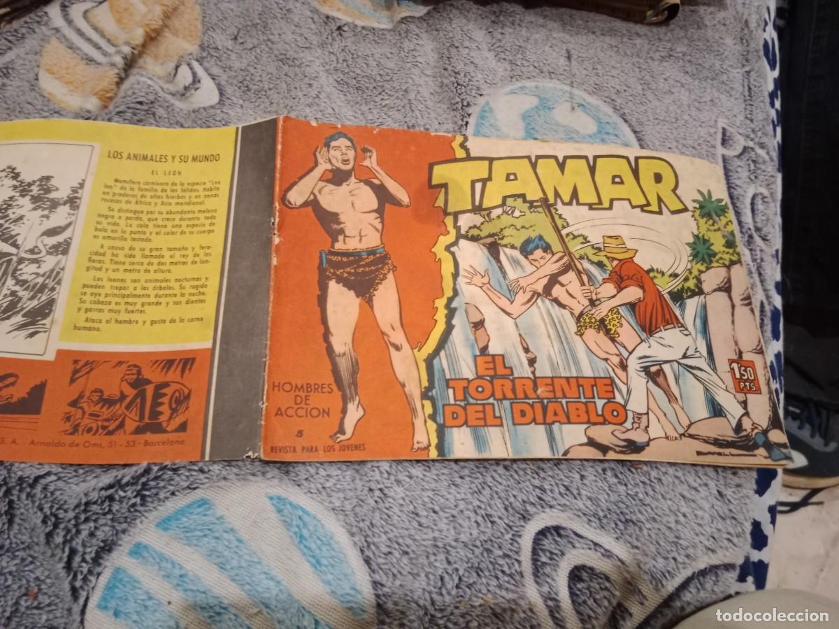 Tebeos: TAMAR N&ordm; 5 EL TORRENTE DEL DIABLO - EDICIONES TORAY 1961 - ORIGINAL