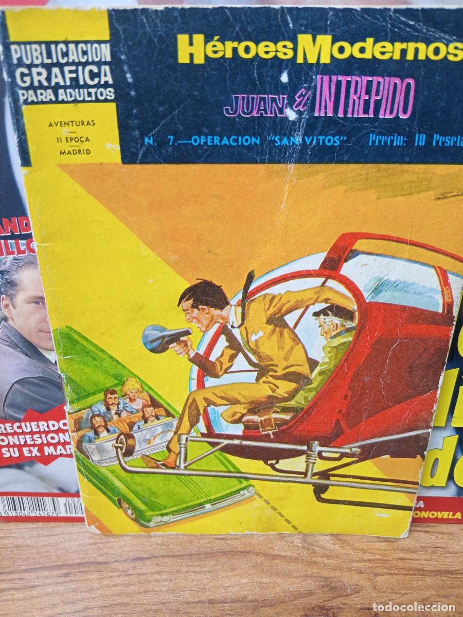 Tebeos: HEROES MODERNOS - JUAN EL INTREPIDO - N&ordm; 7 - DOLAR - Foto 1
