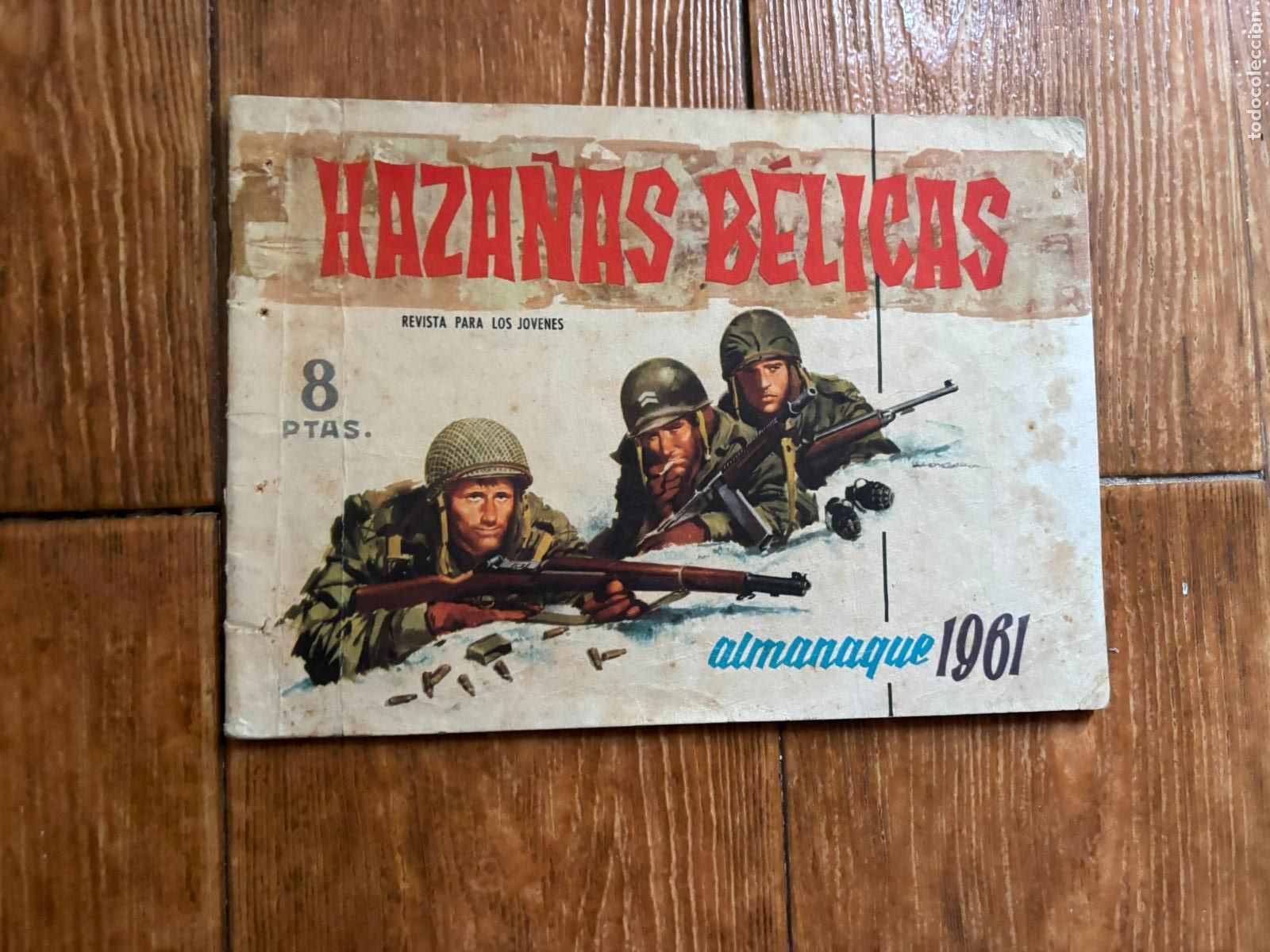 Tebeos: HAZA&Ntilde;AS BELICAS ALMANAQUE PARA 1961 EDITORIAL TORAY