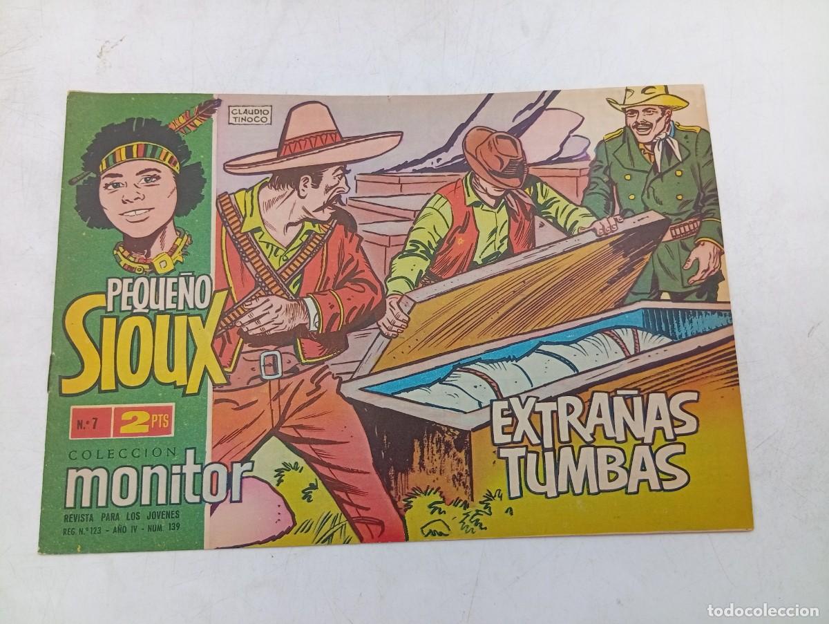 Comics: PEQUE&Ntilde;O SIOUX. EXTRA&Ntilde;AS TUMBAS. COLECCION MONITOR. 1962. ORIGINAL. VER FOTOS.
