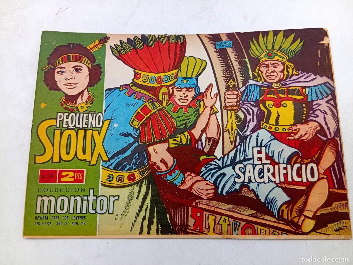 Tebeos: PEQUE&Ntilde;O SIOUX. EL SACRIFICIO. COLECCION MONITOR. 1962. ORIGINAL. VER FOTOS.
