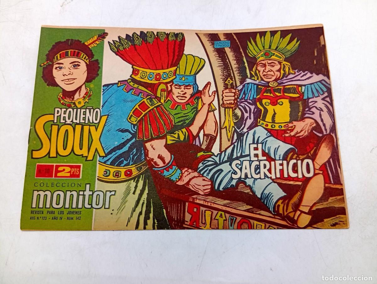 Tebeos: PEQUE&Ntilde;O SIOUX. EL SACRIFICIO. COLECCION MONITOR. 1962. ORIGINAL. VER FOTOS.