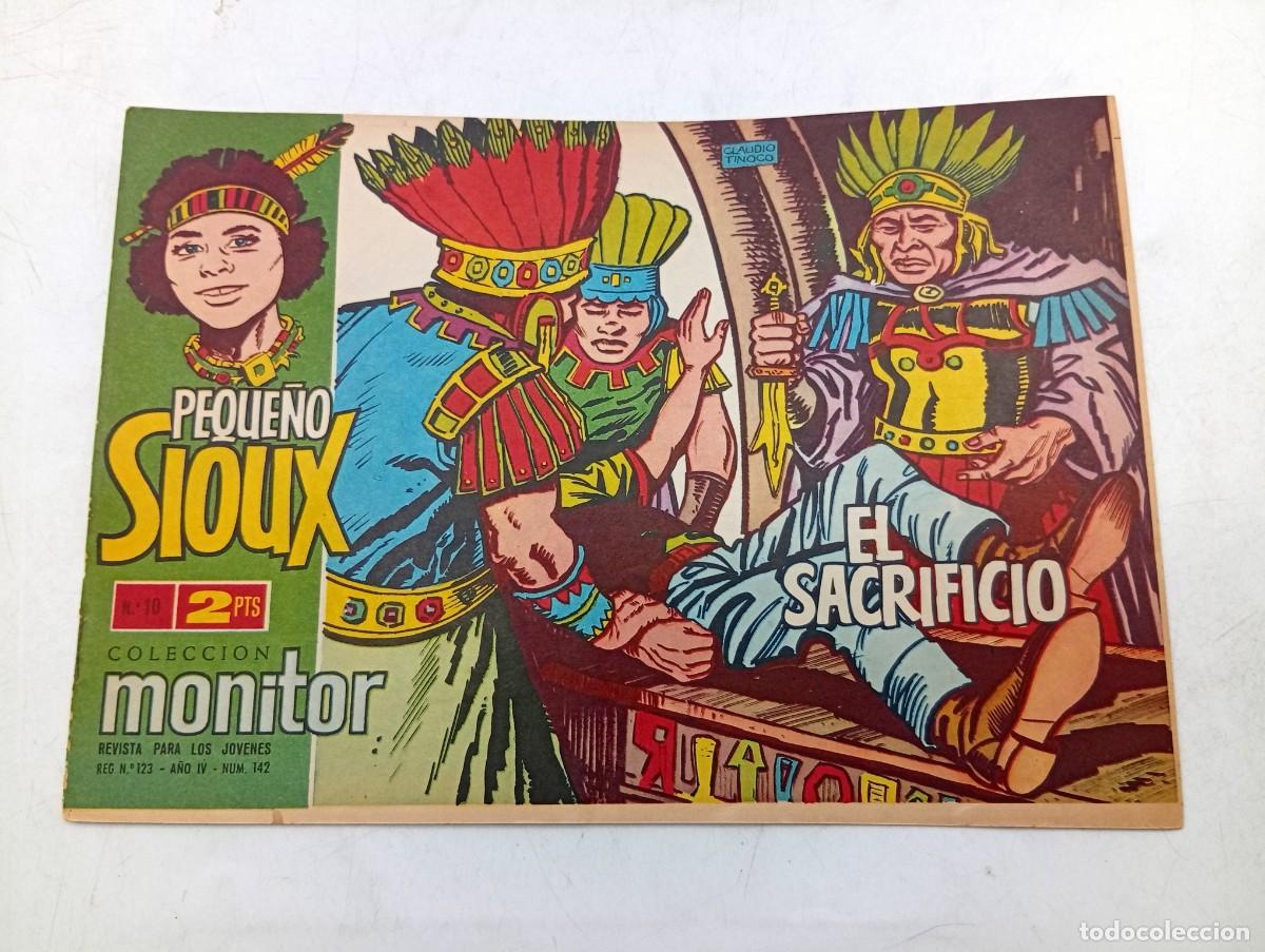 Tebeos: PEQUE&Ntilde;O SIOUX. EL SACRIFICIO. COLECCION MONITOR. 1962. ORIGINAL. VER FOTOS.