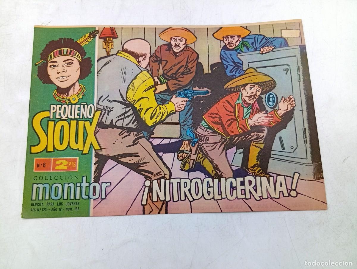 Tebeos: PEQUE&Ntilde;O SIOUX. &iexcl; NITROGLICERINA!. COLECCION MONITOR. 1962. ORIGINAL. VER FOTOS.