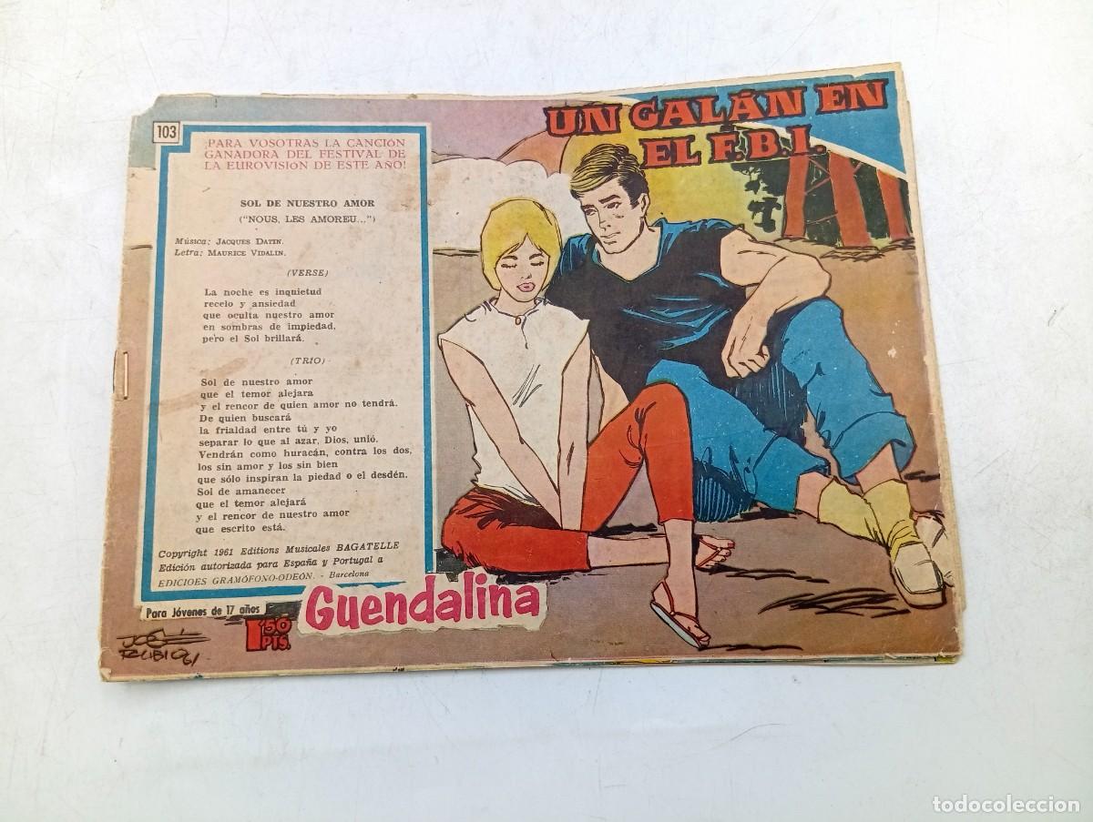 Tebeos: COLECCION GUENDALINA. UN GALAN EN EL F.B.I. EDICIONES TORAY. ORIGINAL. VER FOTOS.