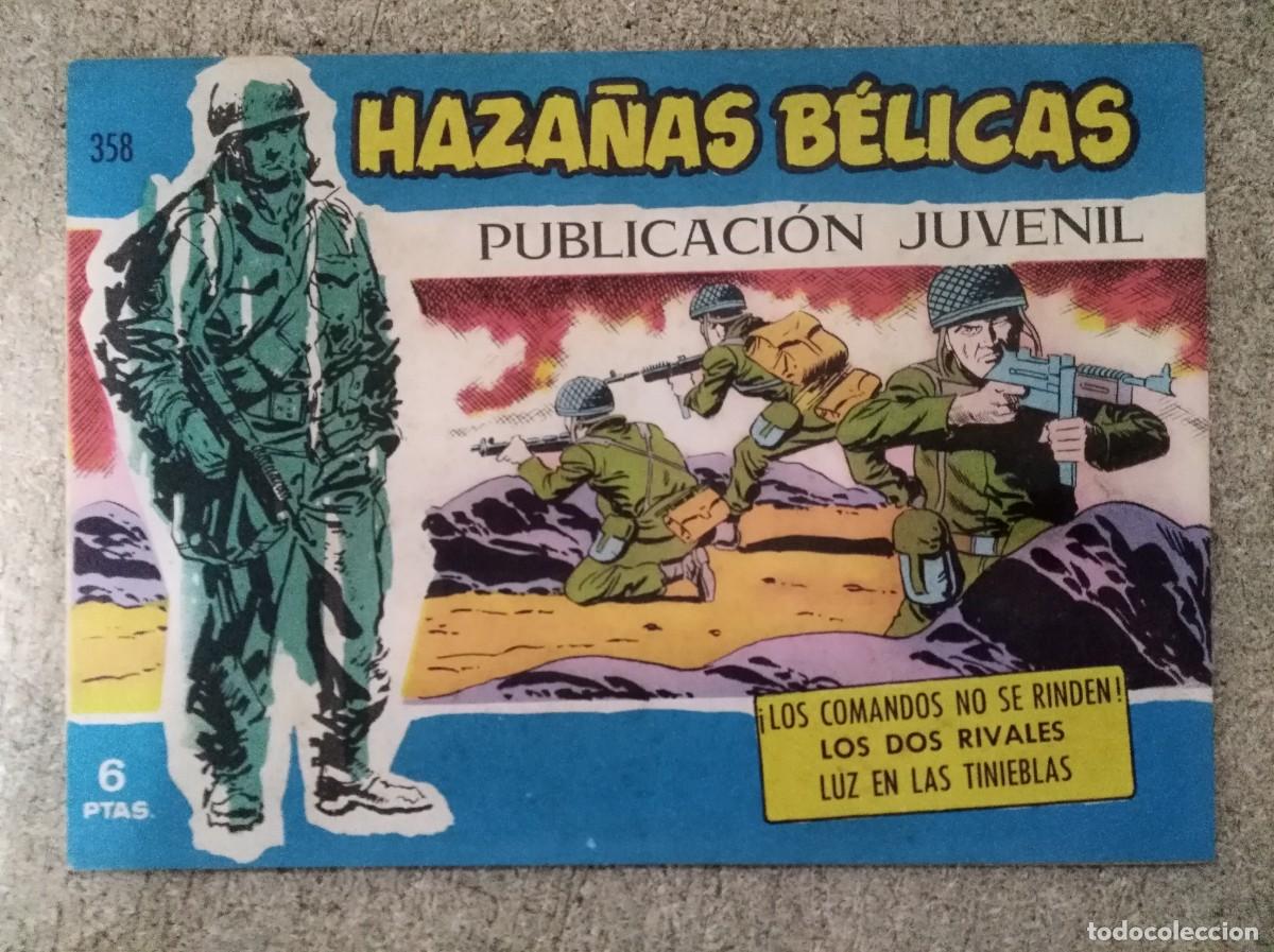 Tebeos: Haza&ntilde;as Belicas 358.Serie Azul.Toray