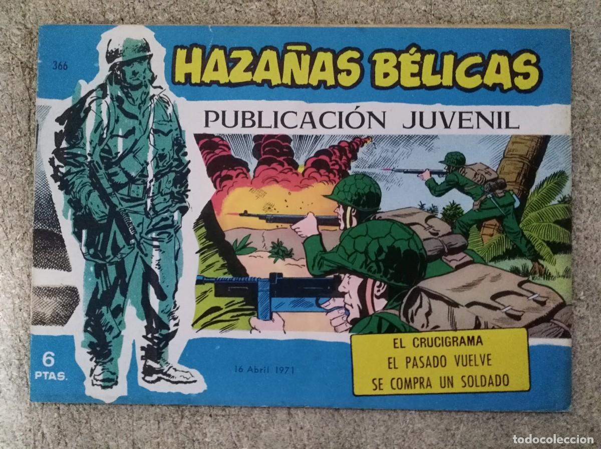 Tebeos: Haza&ntilde;as Belicas 366.Serie Azul.Toray