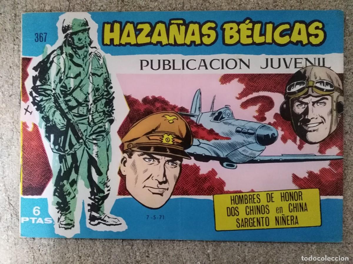 Tebeos: Haza&ntilde;as Belicas 367.Serie Azul.Toray