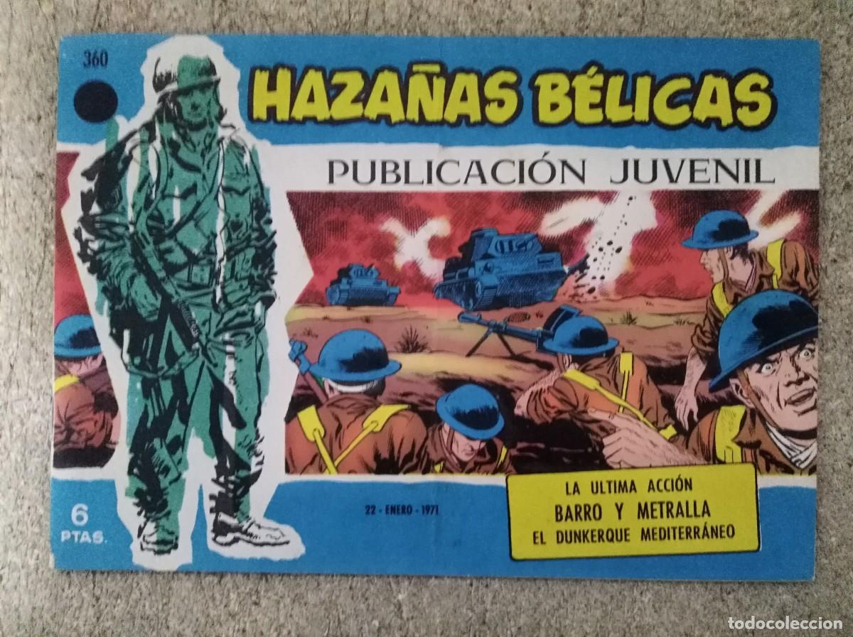 Tebeos: Haza&ntilde;as Belicas 360.Serie Azul.Toray