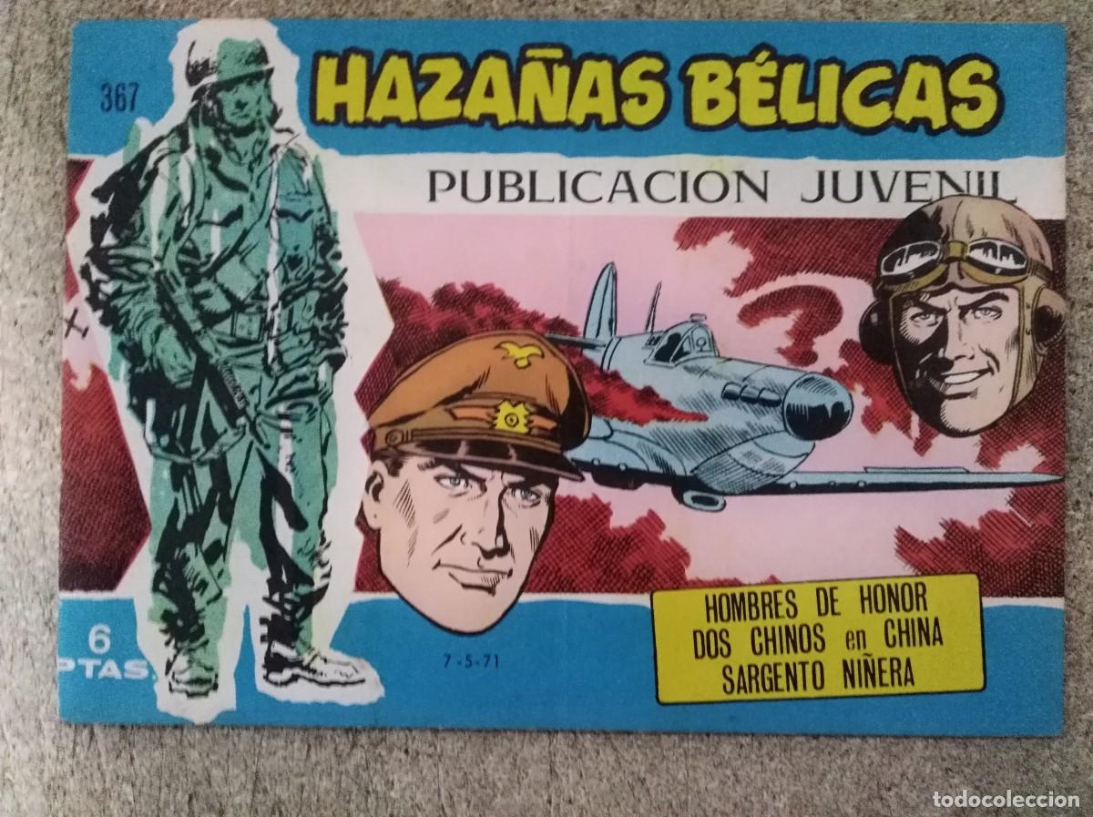 Tebeos: Haza&ntilde;as Belicas 367.Serie Azul.Toray