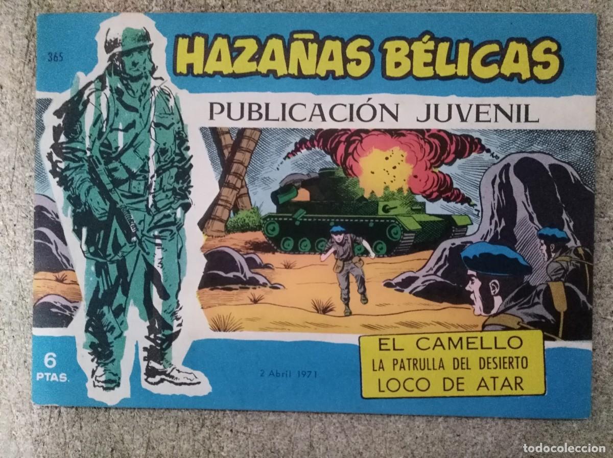 Tebeos: Haza&ntilde;as Belicas 365.Serie Azul.Toray