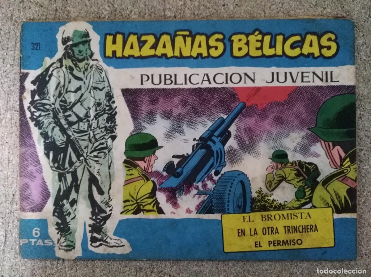 Tebeos: Haza&ntilde;as Belicas 321.Serie Azul.Toray