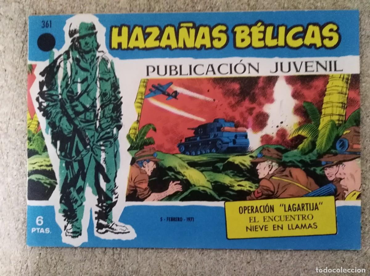 Tebeos: Haza&ntilde;as Belicas 361.Serie Azul.Toray
