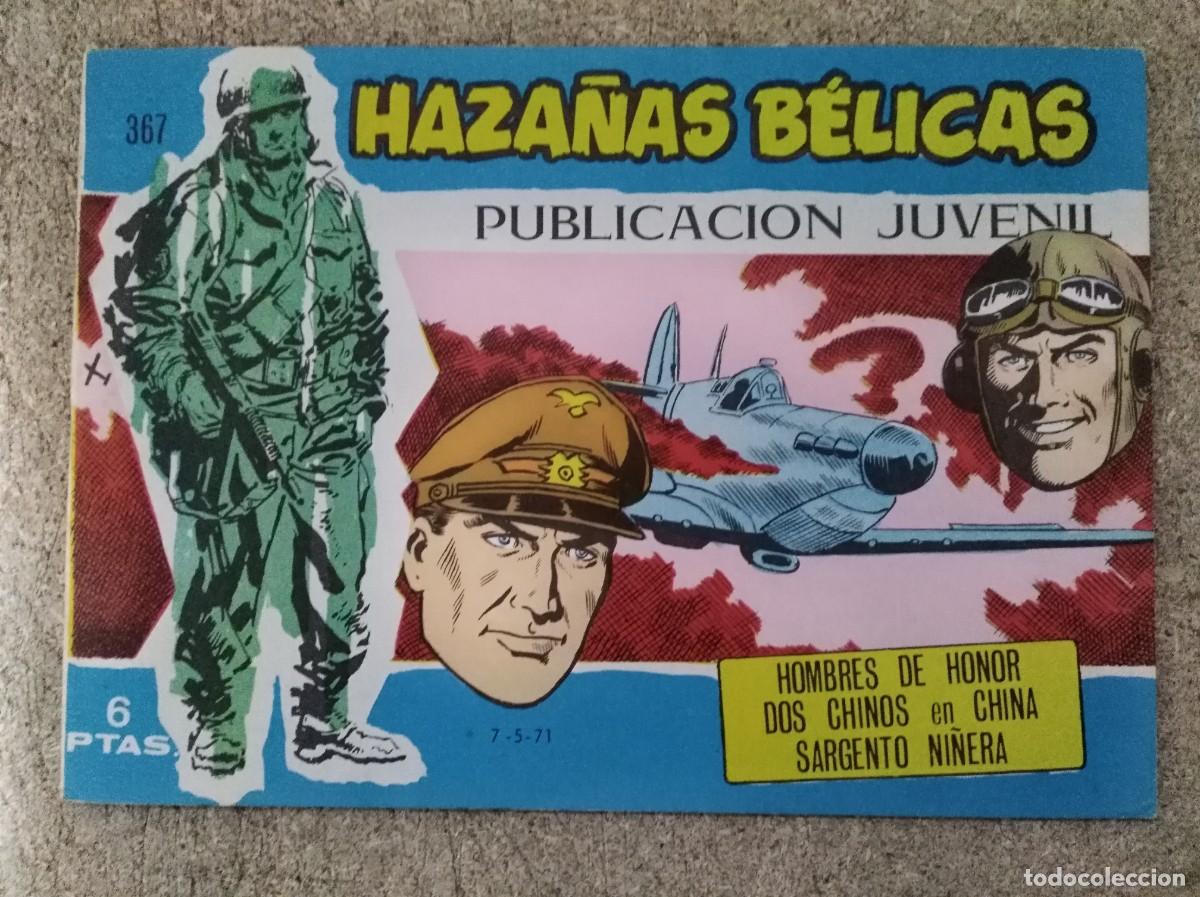 Tebeos: Haza&ntilde;as Belicas 367.Serie Azul.Toray