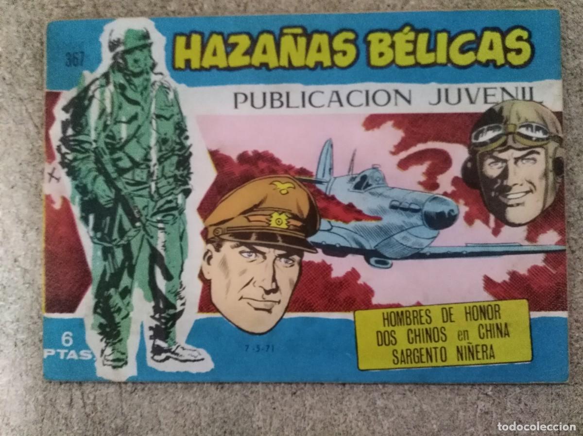 Tebeos: Haza&ntilde;as Belicas 367.Serie Azul.Toray