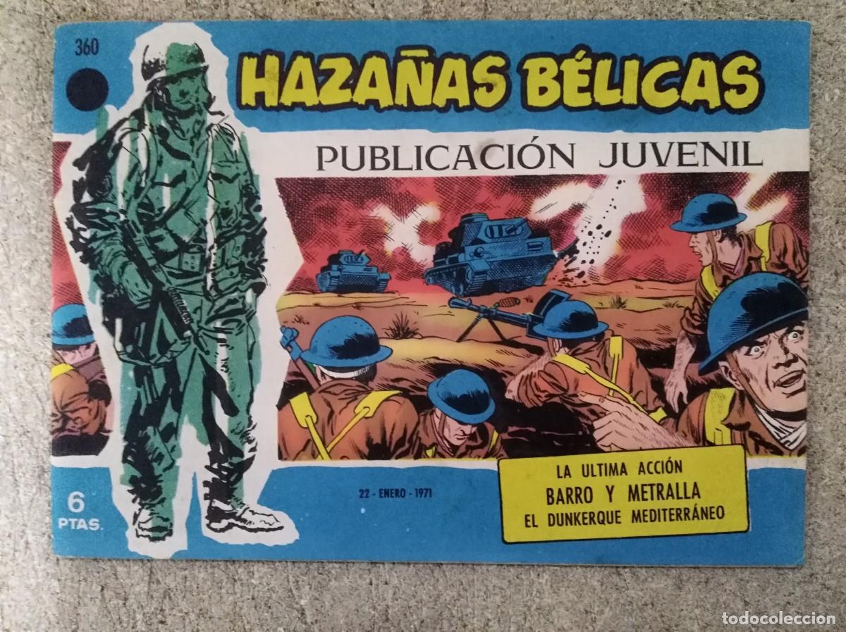 Tebeos: Haza&ntilde;as Belicas 360.Serie Azul.Toray
