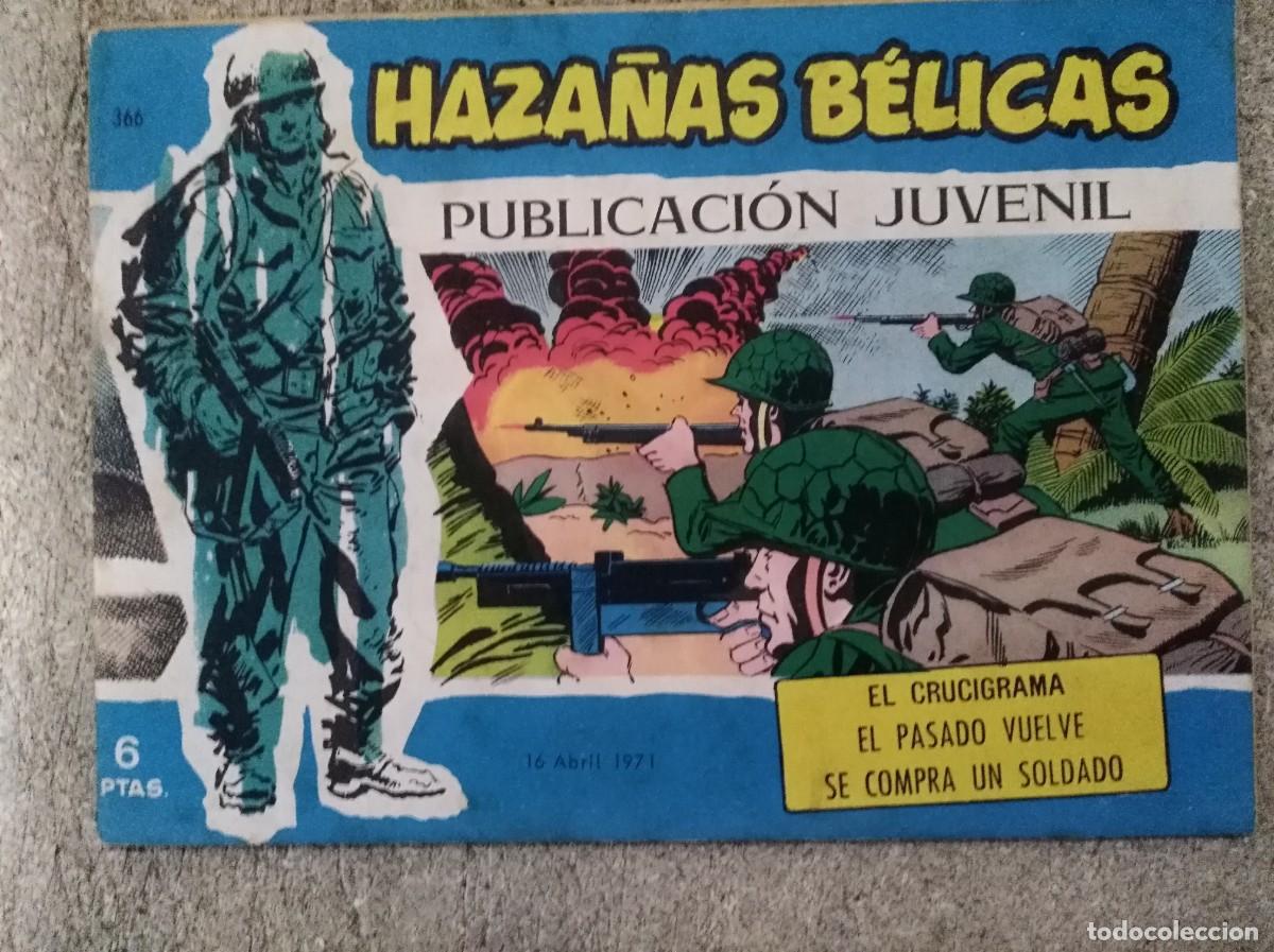 Tebeos: Haza&ntilde;as Belicas 366.Serie Azul.Toray