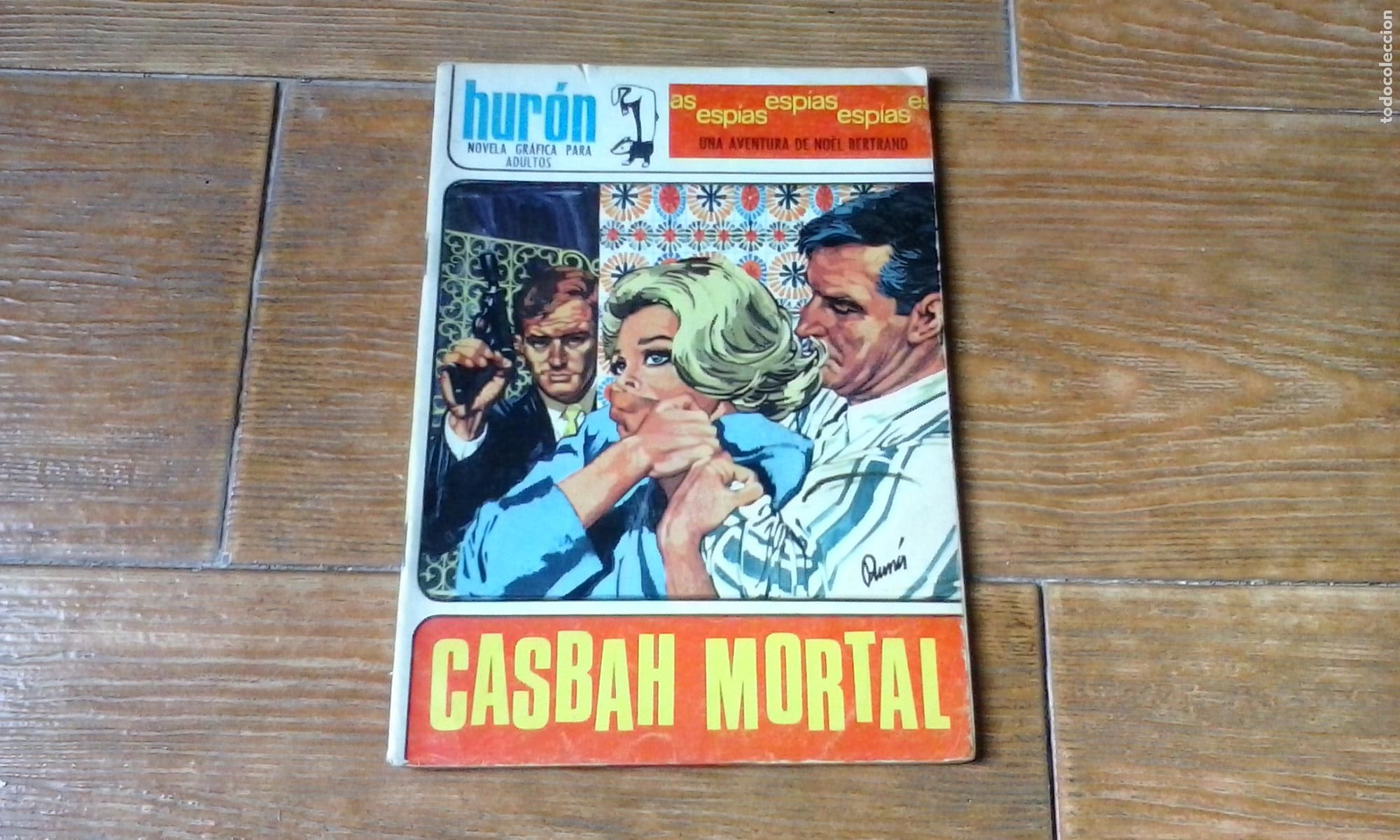Tebeos: HUR&Oacute;N - N&ordm; 10 - CASBAH MORTAL EDITORIAL TORAY
